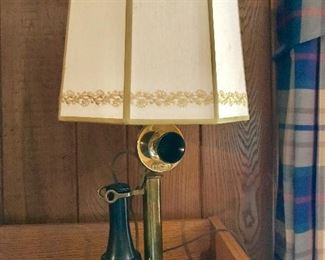 Western Electric phone lamp