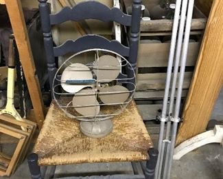 Chair and fan