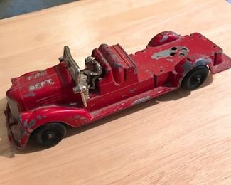 Firetruck "Hubley Kiddie Toy"