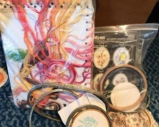 Needlework and supplies