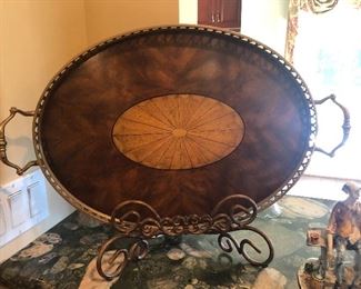 MAITLAND SMITH TRAY WITH STAND