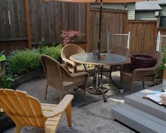 Out Door Furniture Table Chairs