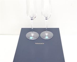 Tiffany & Company champagne wine tumbler glasses