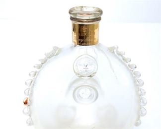 Baccarat French Cristal Louis XIII Cognac Bottle, Remy Martin Grande Champagne