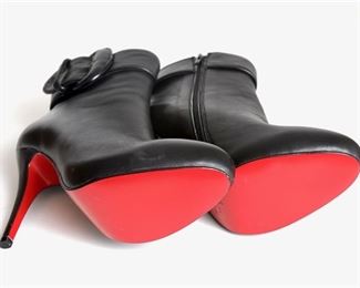 Christian Louboutin Red Sole Boots