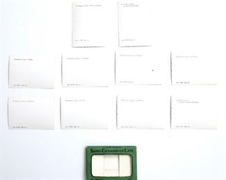 Vintage tourist souvenir collectible Saint Germain En Laye - L'ile De France snapshots photo set