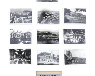 Vintage tourist souvenir collectible Monaco Monte Carlo snapshots photo set 