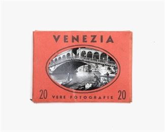 Vintage tourist souvenir collectible Venezia snapshots photo set 