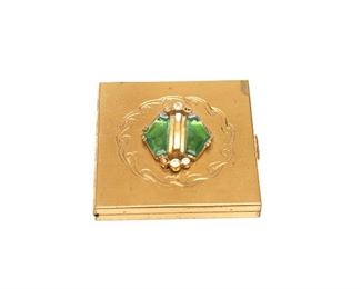 Vintage Collectible Cosmetic Compact Case