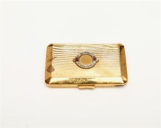 Vintage Collectible Cosmetic Compact Case