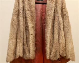 J. Polansky Furrier, Memphis Tennessee — Vintage Mink Fur Coat