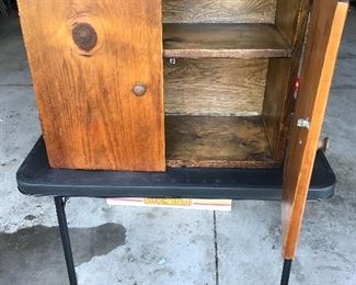 Antique pine cabinet