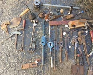 Small selection of many tools 