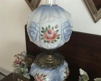 Antique Globe Lamp $ 82.00
