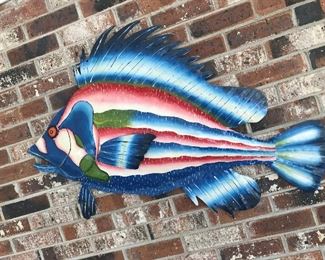 Metal Fish Hanging $ 46.00