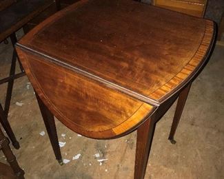 Antique Drop Leaf Table $ 94.00