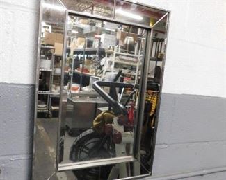 Mozaic framed mirror