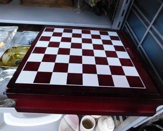 Wood chess set