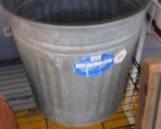 Vintage galvanized small bucket