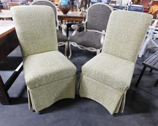 (2) Fairfield tailored chairs