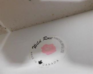 Wild Rose Made in Canada 4 pc bedroom set Armoire, queen headboard, dresser & mirror