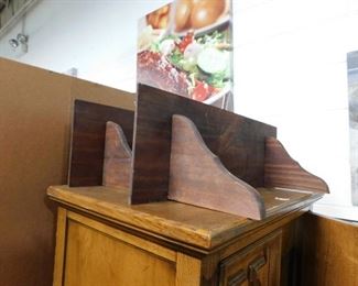 Assorted wall mount shelves with brackets