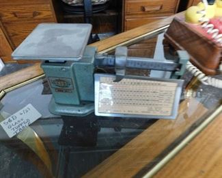 Vintage postal scale