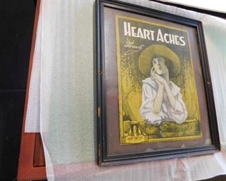 Framed Heart Aches sheet music 