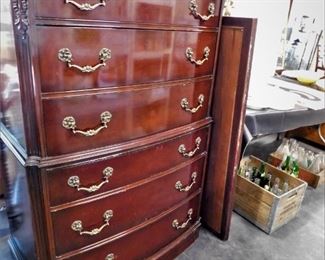 White Furniture 4 pc. solid cherry bedroom set