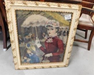 Vintage MCM French Provincial Hildah 