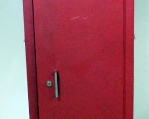 US General Pro Tool Locker, With Two Interior Lower Drawers and Adjustable Shelf, 55" Tall x 16.5" Wide x 18" Deep