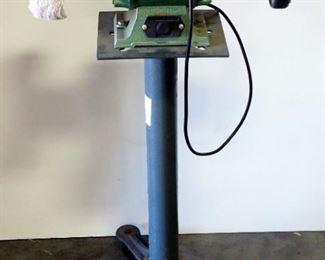 Central Machinery 8" Grinder/Buffer Model 36127 On Stand, Powers On