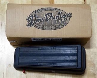 Jim Dunlop Crybaby Wah Wah Pedal Model 95Q, With Box And Paperwork