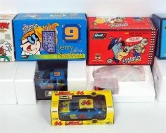Diecast 1:24 Cartoon Network Series, #9 Lake Speed 1998 Ford Taurus (2 Variants), Jerry Nadeau #9 1999 Ford Taurus, Jeff Green #29 1997 Monte Carlo