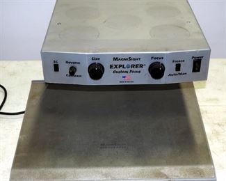 MagniSight Explorer Video Magnifier, Model MSE-AC20-S, Powers On