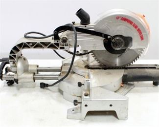 10" Compound Slide Miter Saw, Powers On