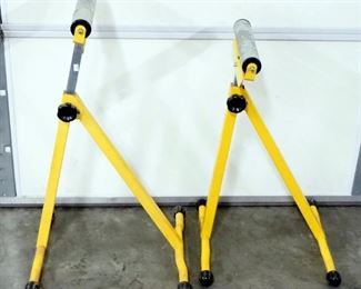 Pair Of Adjustable Roller Stands