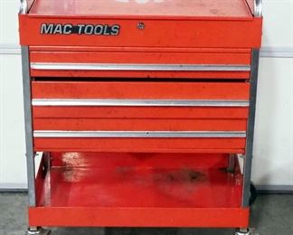 Mac Tools 3-Drawer Steel Tool Cabinet On Wheels, 39.5" Tall x 30" Wide x 19" Deep