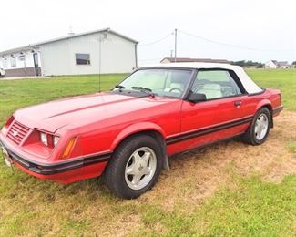 '84 Ford Mustang Convertible
