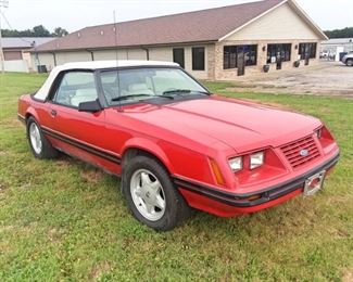 '84 Ford Mustang Convertible