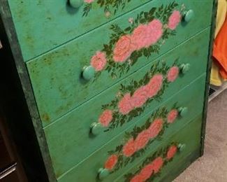 Custom Five Drawer Chest