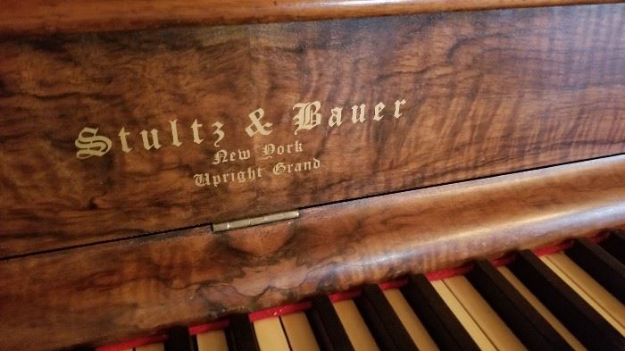 Stultz & Bauer Upright Grand Piano
