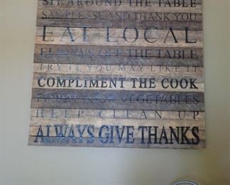 WOOD FAMILY SIGN / LARGE