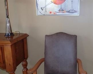 ARMED SIDE CHAIRS