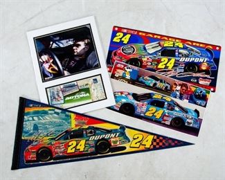 Lot 180. Jeff Gordon Nascar Racing Items - Limited Edition.