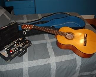 ARIA Guitar and a Clarinet