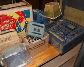 Western Electric stuff and a color wheel