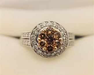 “Chocolate” Diamond Ring https://ctbids.com/#!/description/share/225556