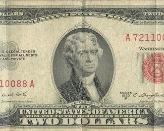  U.S. $2 Bills and Silver Certificates 
 https://ctbids.com/#!/description/share/225601