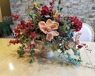 Large floral arrangements